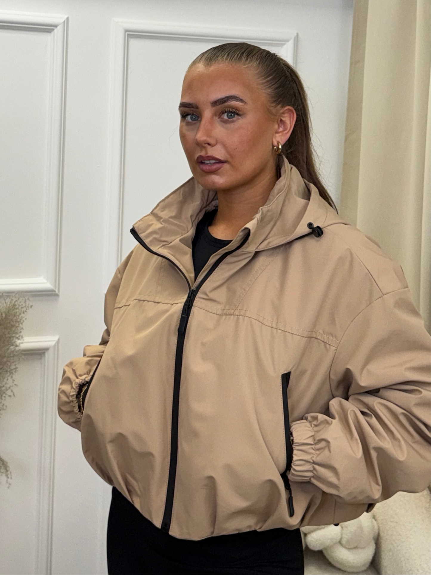 Maggie Hooded Parker Jacket