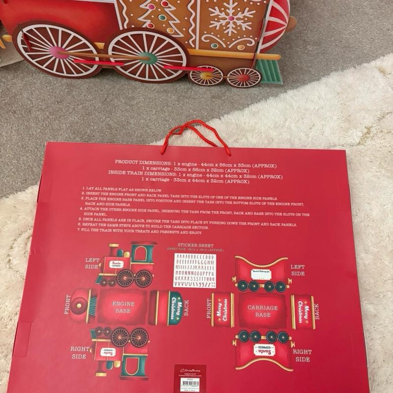 Christmas Train Gift Box